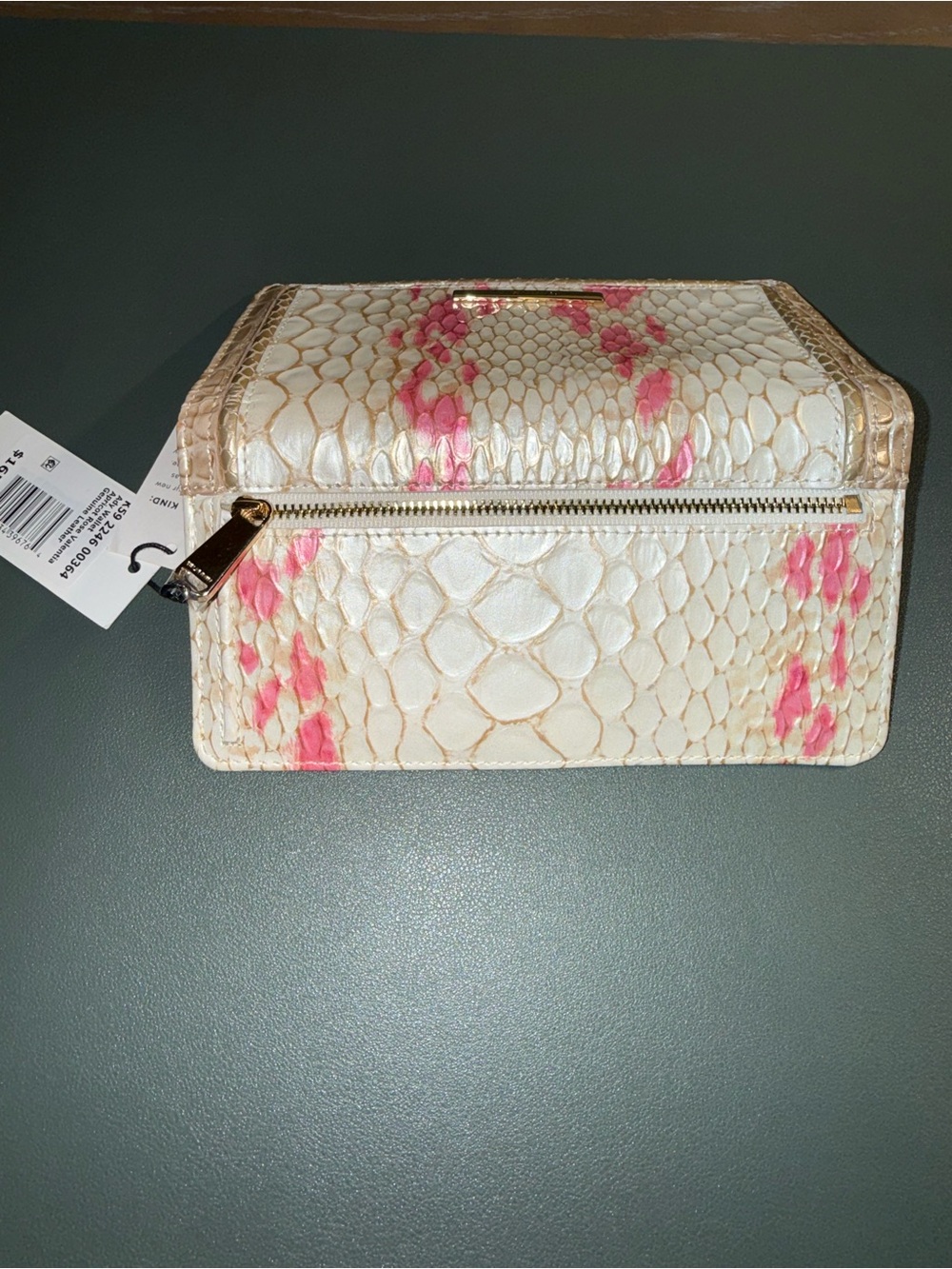 Brahmin Small Finley Apricot Rose w NWT Ady Wallet - Picture 10 of 10